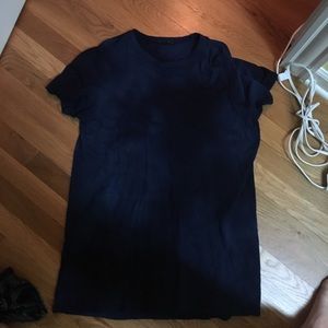 Blue tie dye T-shirt dress!